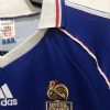 Jersey rétro France 1998 domicile style vintage football