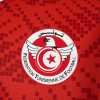 Jersey rouge et blanc Tunisie domicile collection 2026