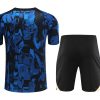 kit d entraînement Chelsea bleu saison 2023 2024 survêtement de football
