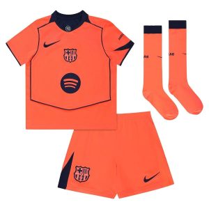Kit enfant FC Barcelona – Third 3e maillot 2025-2026