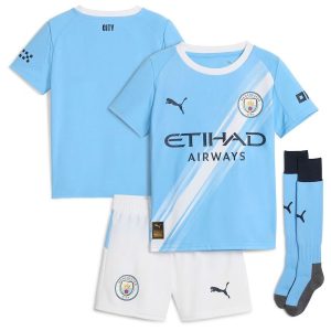KIT ENFANT MANCHESTER CITY DOMICILE 2025-2026