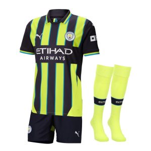 kit-enfant-manchester-city-exterieur-2024-2025 KIT ENFANT MANCHESTER CITY EXTERIEUR 2024-2025