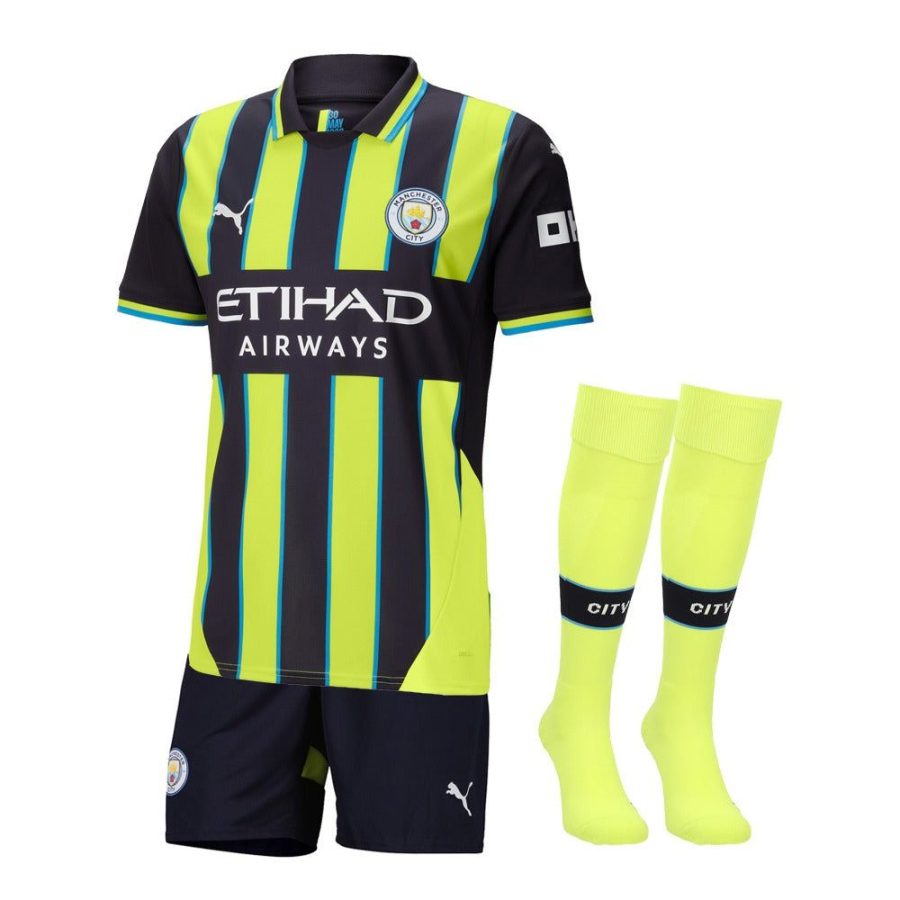 kit-enfant-manchester-city-exterieur-2024-2025 KIT ENFANT MANCHESTER CITY EXTERIEUR 2024-2025