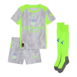 Kit enfant Manchester City troisième maillot 2025-2026