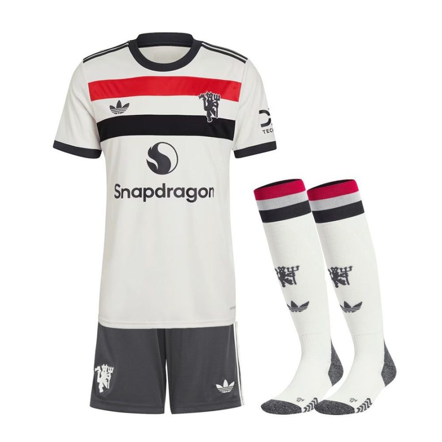 Kit enfant Manchester United 3e maillot 2024-2025