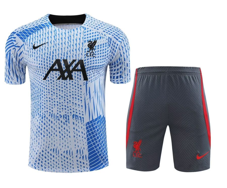 KIT TRAINING LIVERPOOL BLEU 20232024