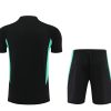 Kit training Manchester United noir saison 2023 2024 tenue d entrainement football