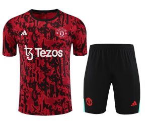 KIT TRAINING MANCHESTER UNITED ROUGE 20232024