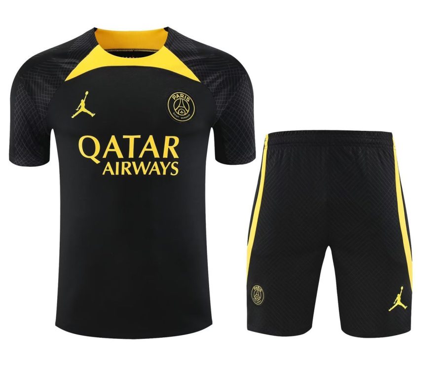 KIT TRAINING PSG NOIRJAUNE 20232024