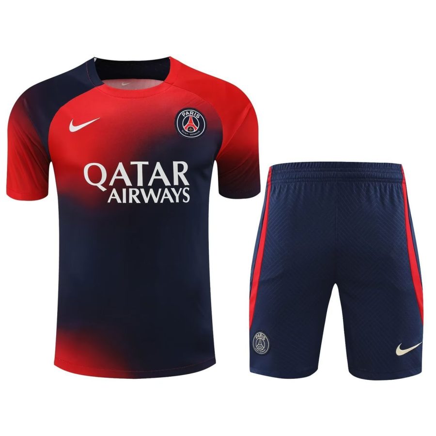 KIT TRAINING PSG ROUGEBLEU 20232024