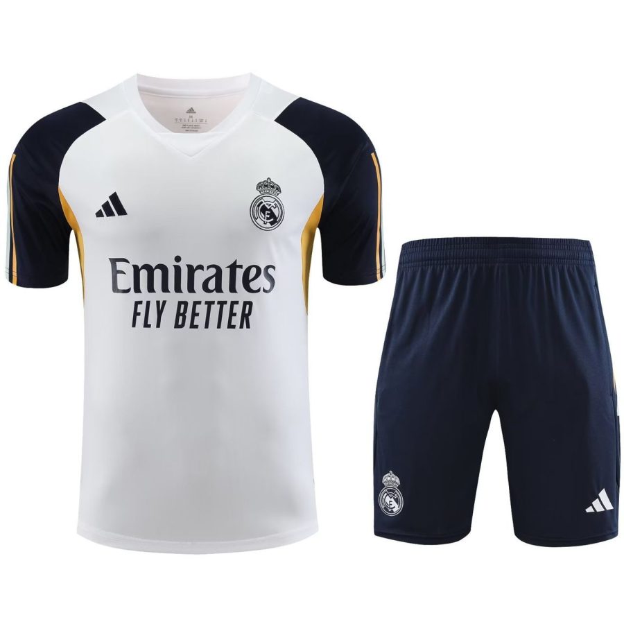 KIT TRAINING REAL MADRID BLEUBLANC 20232024