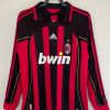 MAILLOT AC MILAN MANCHES LONGUES DOMICILE 20062007