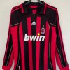 MAILLOT AC MILAN MANCHES LONGUES DOMICILE 20062007