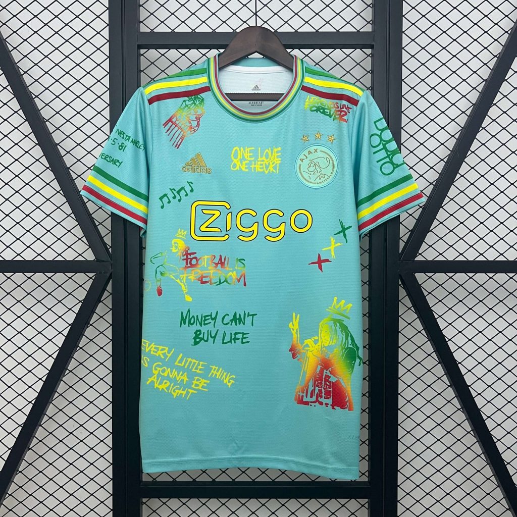 maillot-ajax-amsterdam-special-bob-marley-20252026 MAILLOT AJAX AMSTERDAM SPECIAL BOB MARLEY 20252026