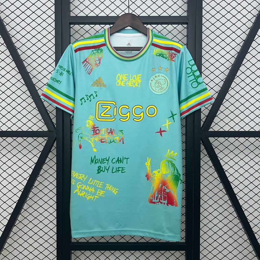 maillot-ajax-amsterdam-special-bob-marley-20252026 MAILLOT AJAX AMSTERDAM SPECIAL BOB MARLEY 20252026