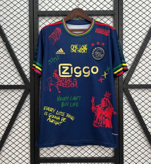 maillot-ajax-amsterdam-special-bob-marley-20252026 MAILLOT AJAX AMSTERDAM SPECIAL BOB MARLEY 20252026