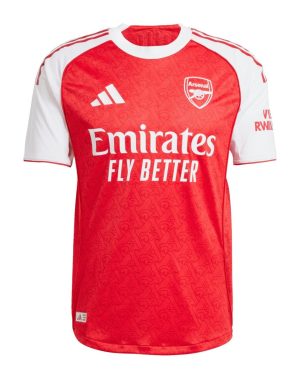 MAILLOT ARSENAL DOMICILE 20252026