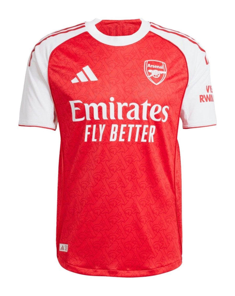 MAILLOT ARSENAL DOMICILE 20252026