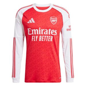 MAILLOT ARSENAL DOMICILE MANCHES LONGUES 20252026