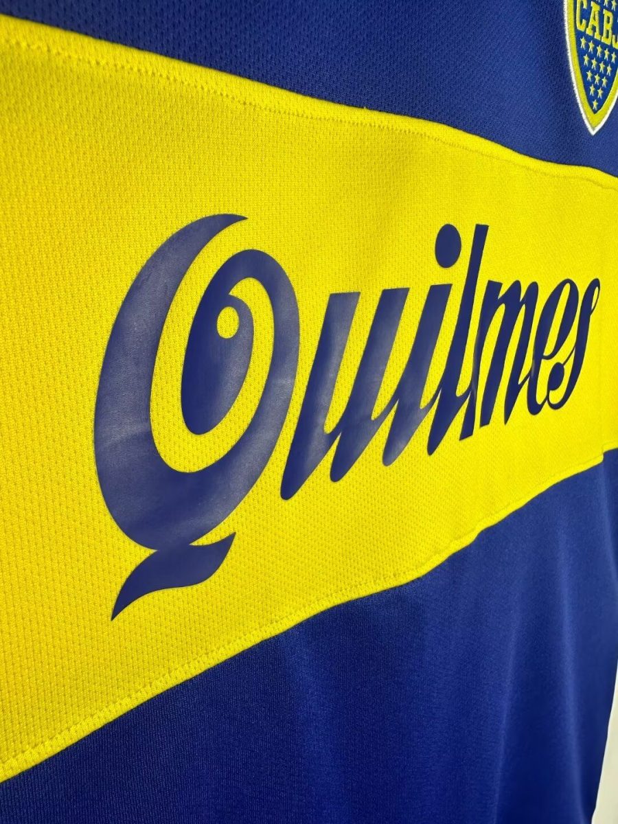 Maillot Boca Juniors bleu et jaune version domicile