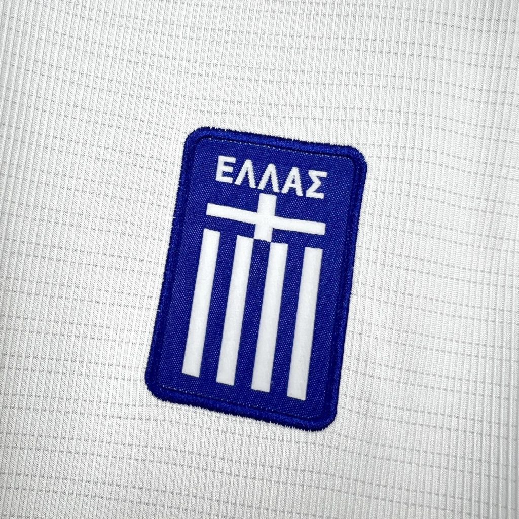 Maillot de foot Grèce domicile 2026 avec écusson Hellas