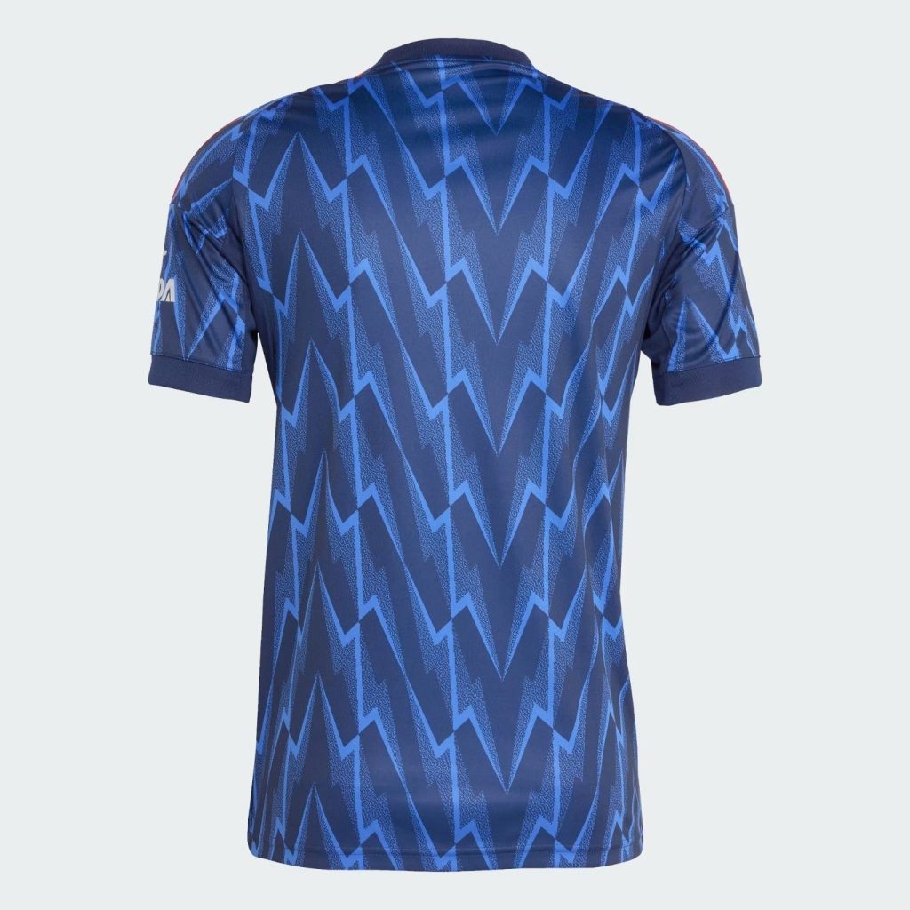 maillot de football Arsenal extérieur saison 2025 2026 tenue officielle supporter