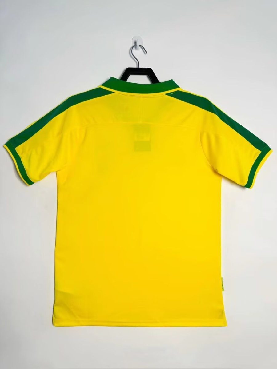 maillot de football Brésil domicile saison 1997