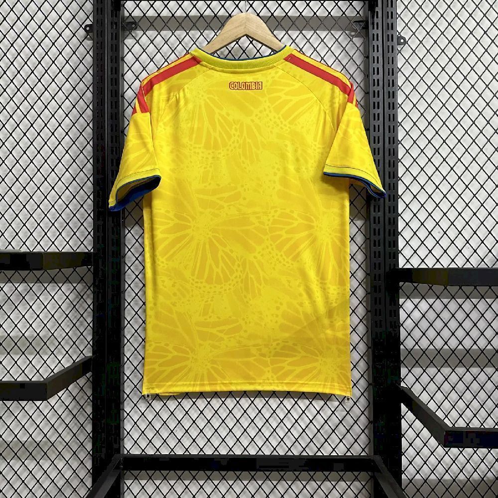 Maillot de football Colombie domicile 2026 couleur jaune bleu rouge