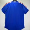 maillot-de-football-equipe-de-france-domicile-saison-deux-mille-col-tricolore maillot de football équipe de France domicile saison deux mille col tricolore