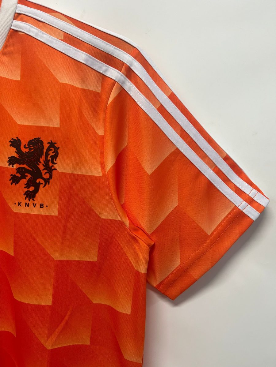 Maillot de football orange des Pays Bas édition rétro domicile