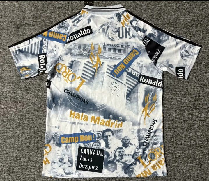 maillot de football Real Madrid édition légende saison deux mille vingt cinq