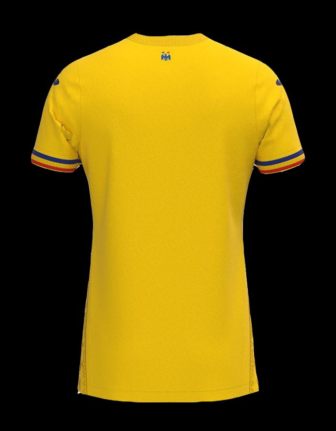 maillot-de-football-roumanie-domicile-saison-2023-2024-rouge-jaune-bleu maillot de football Roumanie domicile saison 2023 2024 rouge jaune bleu
