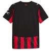 maillot domicile AC Milan saison 2025 2026 rouge et noir avec écusson officiel