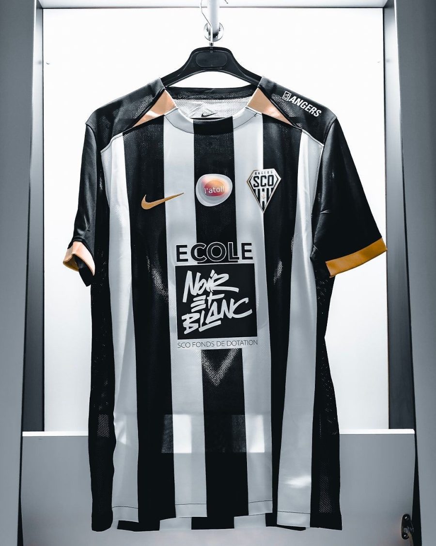 maillot domicile Angers SCO saison 2025 2026 tenue officielle football