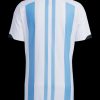 maillot domicile argentin trois étoiles coupe du monde 2022 bleu et blanc