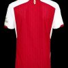 maillot domicile Arsenal saison 2023 2024 rouge et blanc tenue officielle supporter