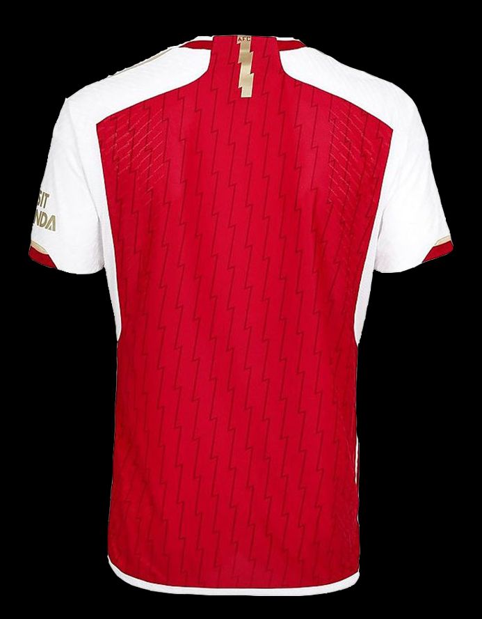 maillot domicile Arsenal saison 2023 2024 rouge et blanc tenue officielle supporter