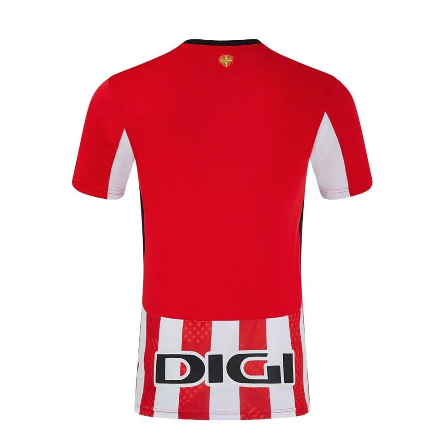 maillot domicile Athletic Bilbao saison 2024 2025 rouge et blanc