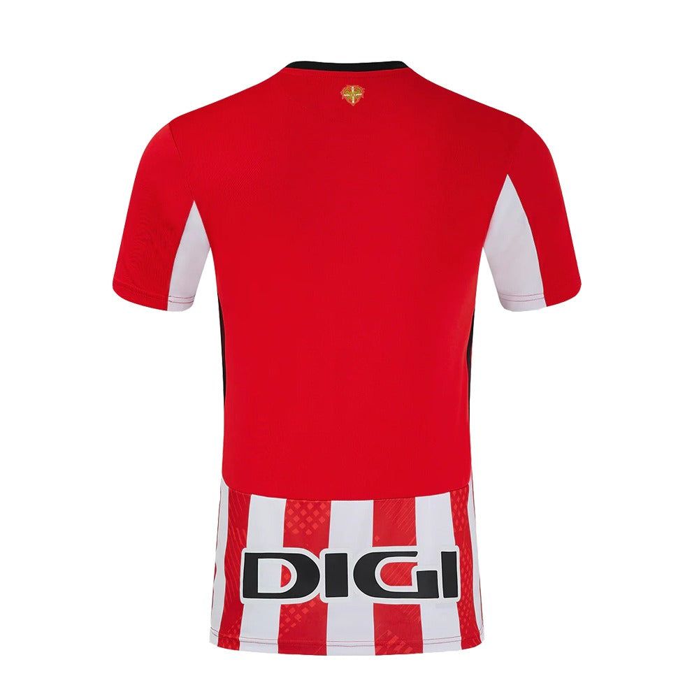 maillot domicile Athletic Bilbao saison 2024 2025 rouge et blanc