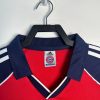 maillot domicile Bayern Munich saison 2000 2001 rouge et blanc