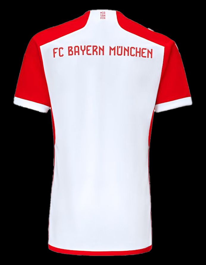 maillot domicile Bayern Munich saison deux mille vingt trois deux mille vingt quatre rouge et blanc adidas
