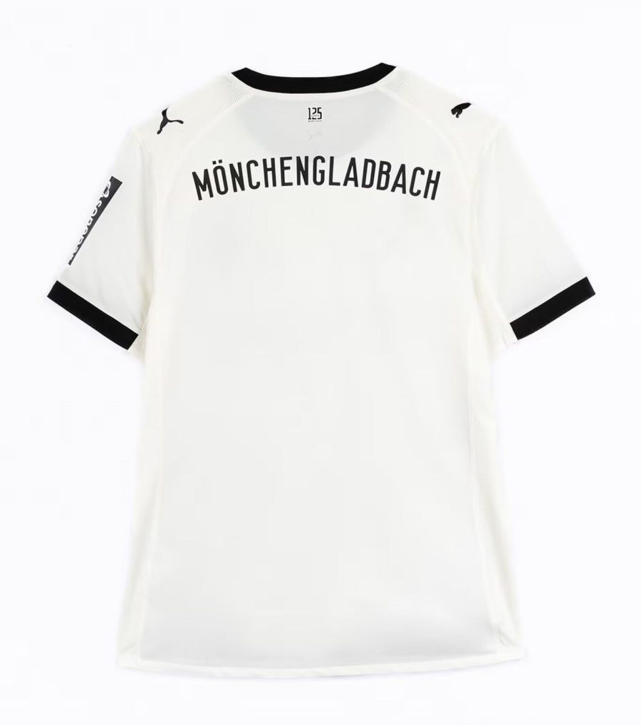 Maillot domicile Borussia Mönchengladbach saison 2025 2026 tenue officielle blanche et verte