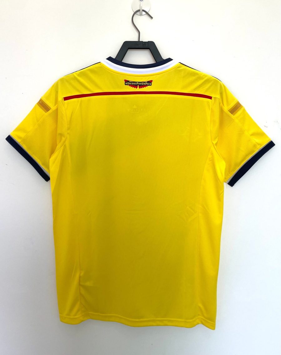 maillot domicile Colombie coupe du monde 2014 jaune bleu rouge