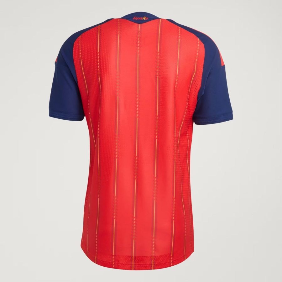 maillot domicile équipe nationale Espagne saison 2026 rouge et jaune