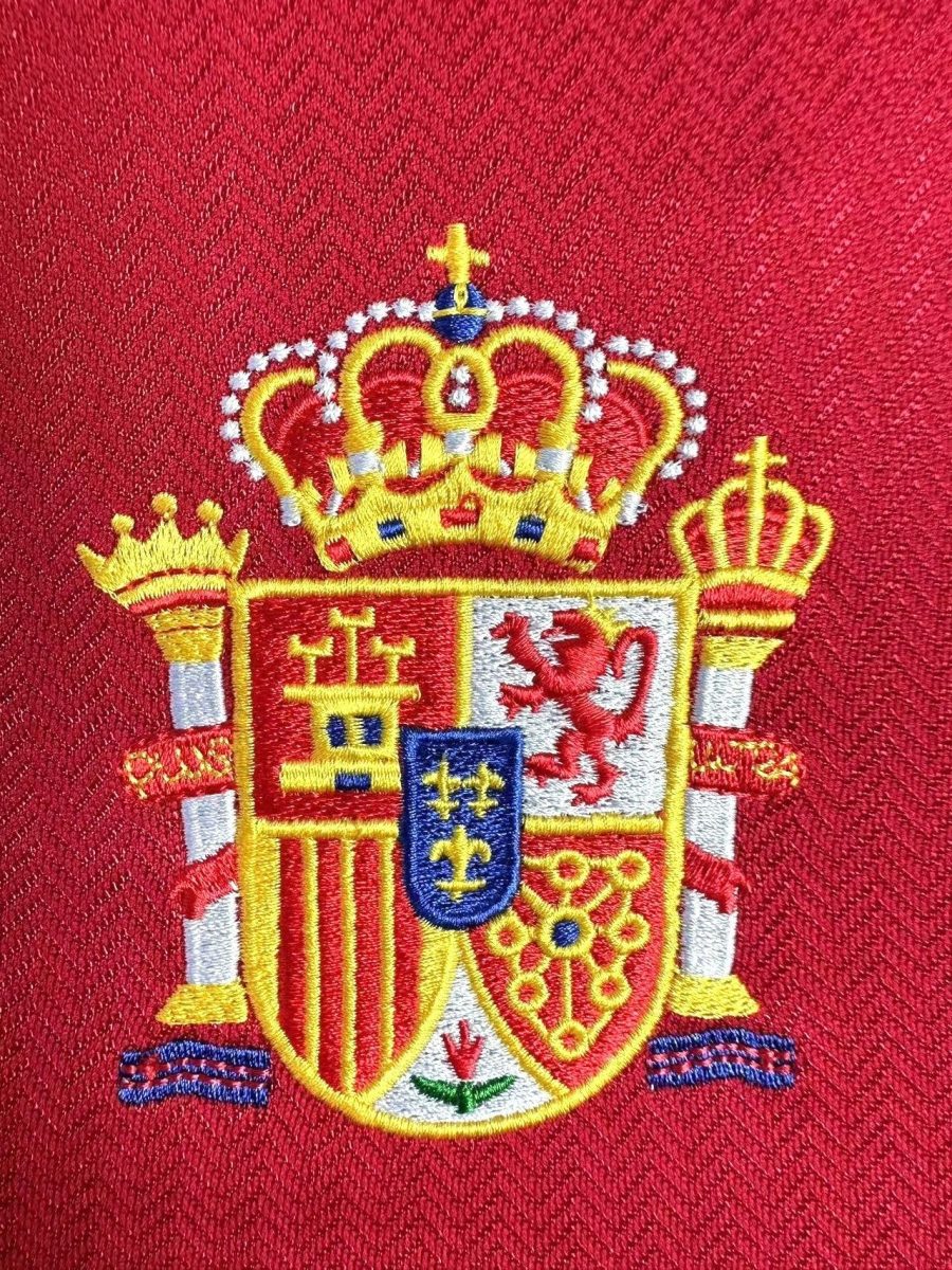 maillot domicile espagne coupe du monde france mille neuf cent quatre vingt dix huit