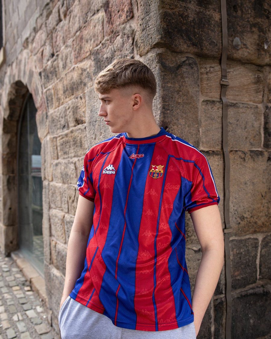 maillot domicile FC Barcelona saison 1997 1998