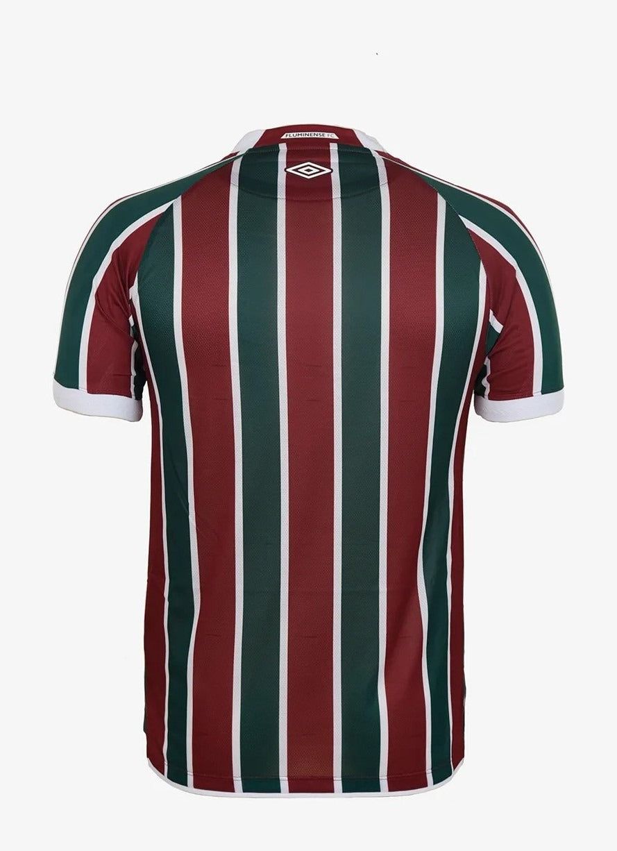 maillot domicile Fluminense 2025 jersey officiel tricolore grenat vert blanc