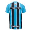 maillot domicile Gremio FBPA 2025 bleu noir et blanc avec écusson officiel