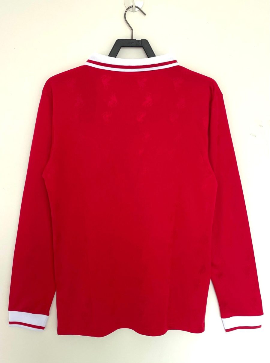 maillot-domicile-liverpool-fc-manches-longues-saison-1996-1997-vintage Maillot domicile Liverpool FC manches longues saison 1996 1997 vintage