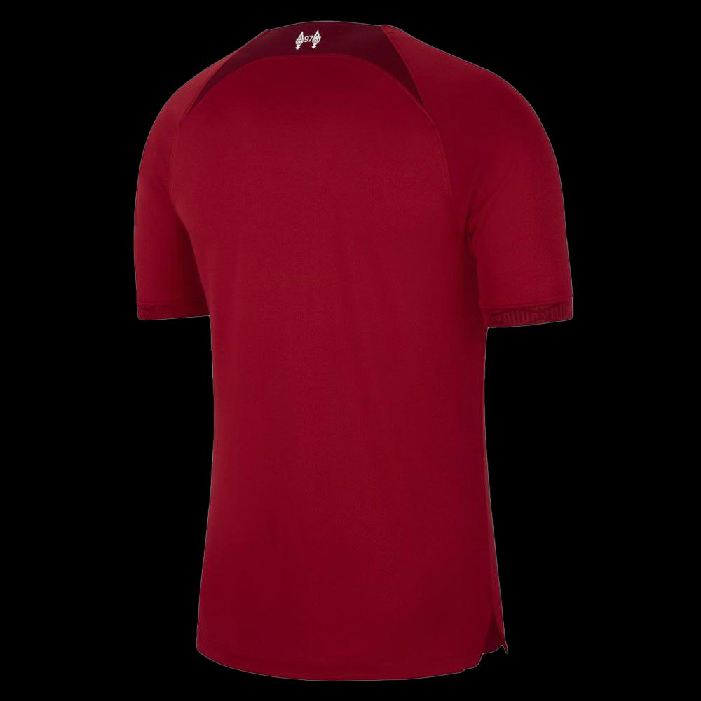 maillot domicile Liverpool saison deux mille vingt deux deux mille vingt trois rouge officiel